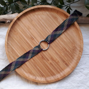 Collar met Schotse ruit 2,3 cm